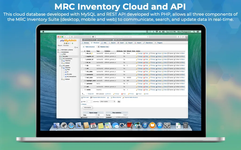 MRC Inventory - Cloud & API